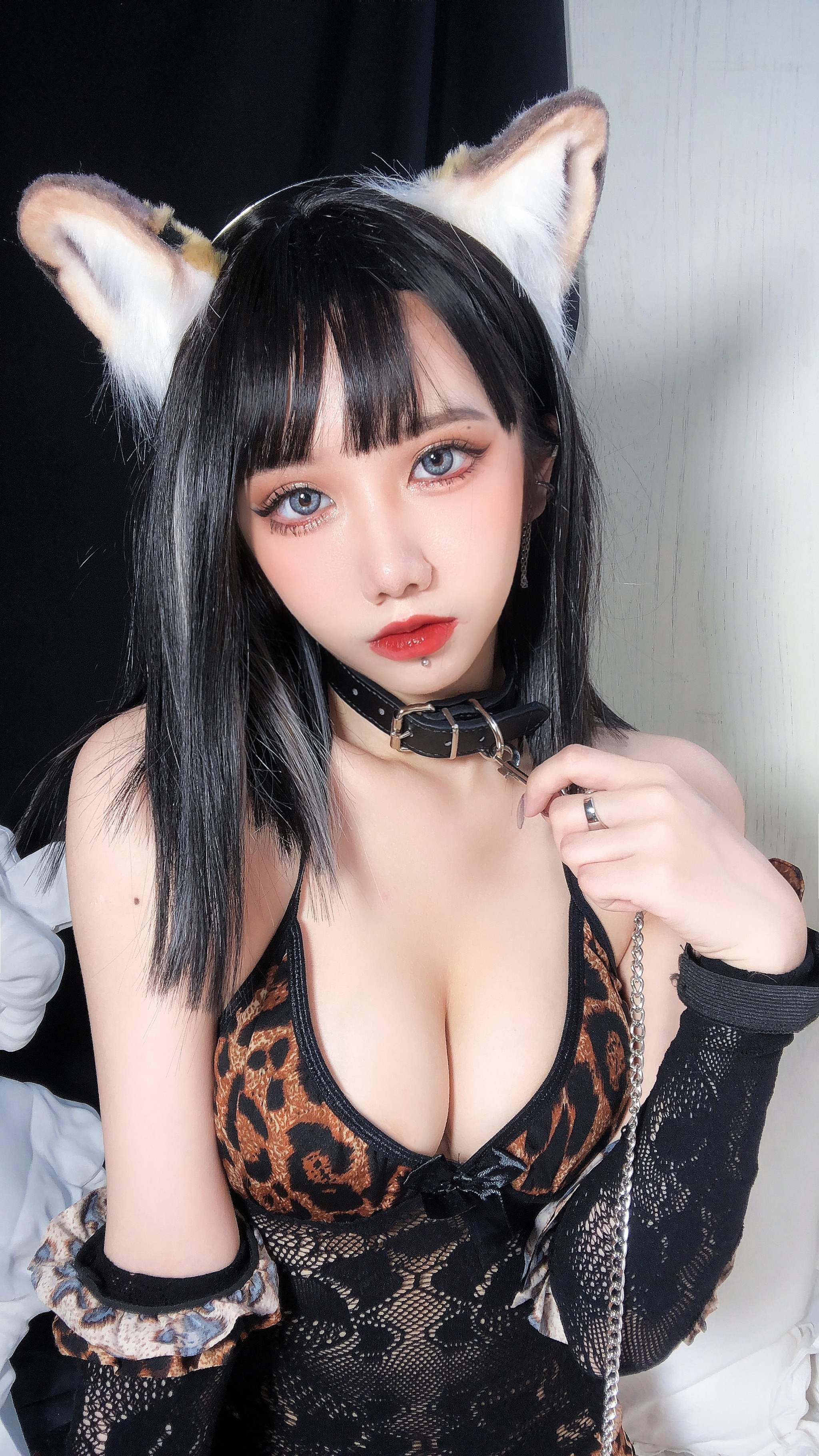 图片[1]-果咩酱w – NO.022 豹女妹妹 [25P]-XikXak